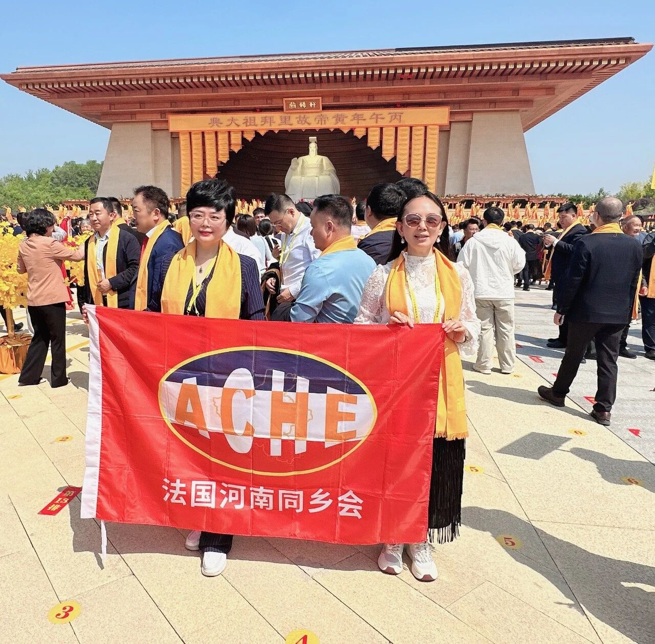 【海外顾问】河南日报专访法国河南同乡会会长祝晓琳：让黄帝文化在海外落地生根