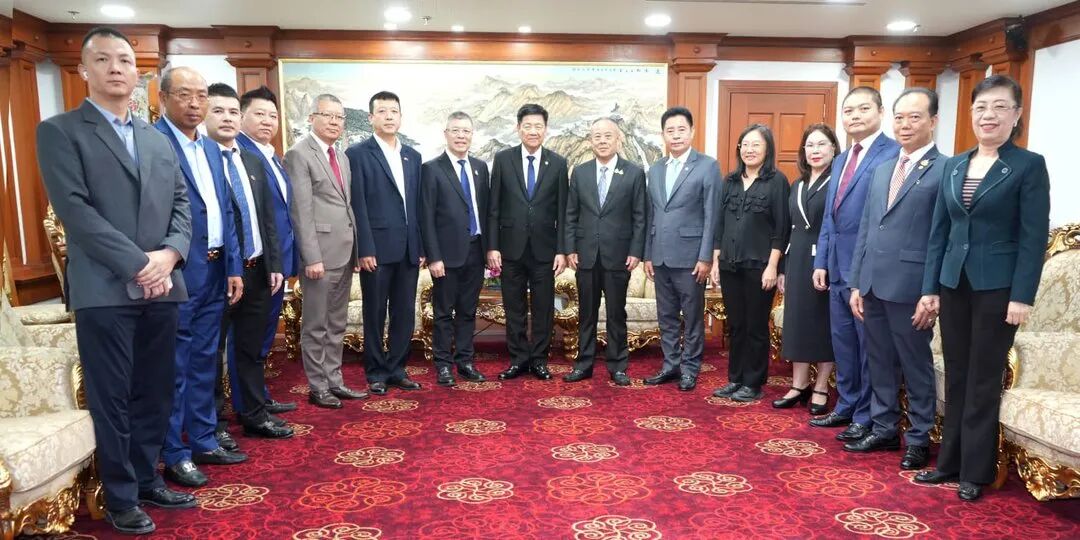 泰中侨商联合会祁晓云会长一行拜访泰国中华总商会